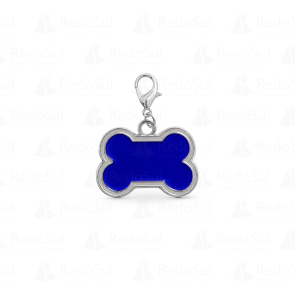 Chaveiro personalizado em formato de osso